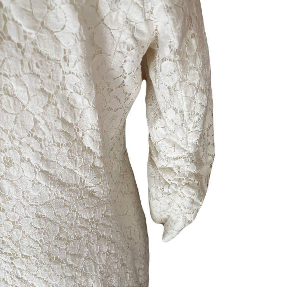 Calvin Klein Lace Ivory Blazer - Size 10 - Beautiful - Picture 5 of 10